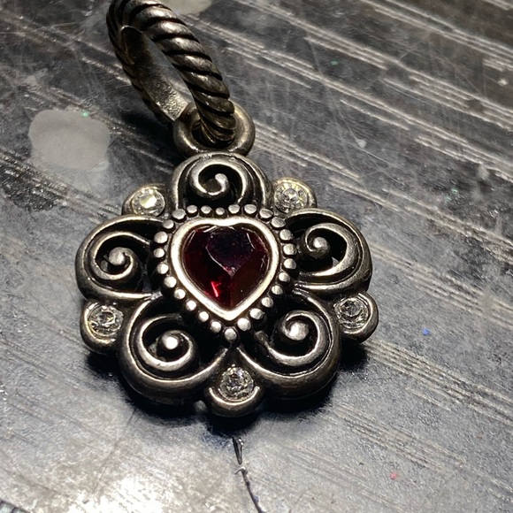 Brighton Red Crystal charm (369) - Picture 1 of 4